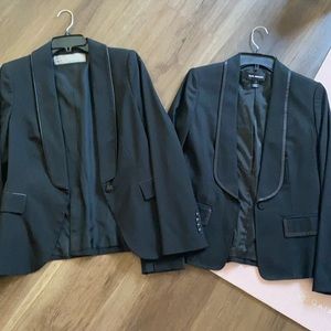 Tailored tuxedo jacket blazer lot Zara Club Monaco